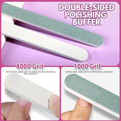 FANDAMEI Nail Files and Buffers