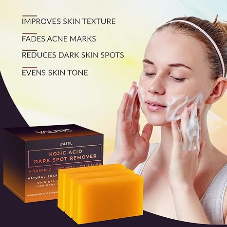 VALITIC Kojic Acid Dark Spot Remover Soap Bar