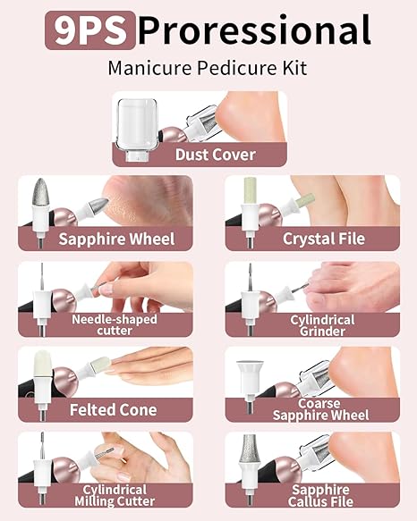 Professional Manicure Pedicure Kit