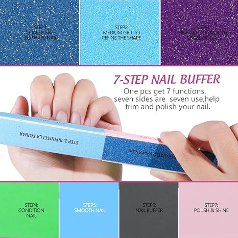 FANDAMEI Nail Files and Buffers