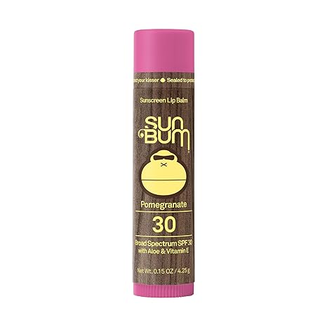 Sun Bum SPF 30 Sunscreen Pomegranate Lip Balm