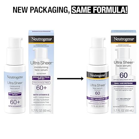 Neutrogena Ultra Sheer Face Sunscreen